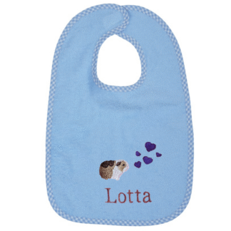 Customizable Baby-Bib  Color: Blue