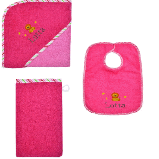 Berry - 3 parts (Towel, Bib, Cloth)