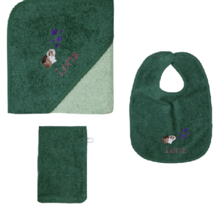 Pine - 3 parts (Towel, Bib, Cloth)