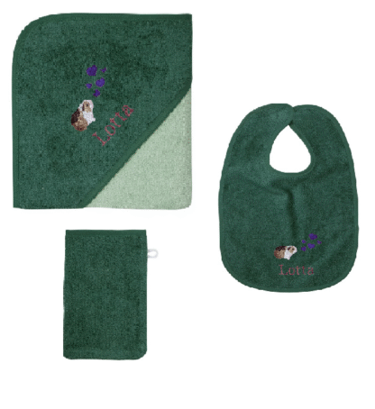 Pine - 3 parts (Towel, Bib, Cloth)
