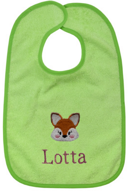 Customizable Baby-Bib– Color: Limone