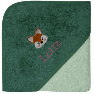 Customizable Baby-Towel - Color: Hellolive-Pine
